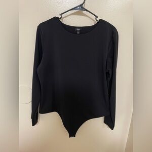 ✨Express Long Sleeve Black Body Suit Size XL